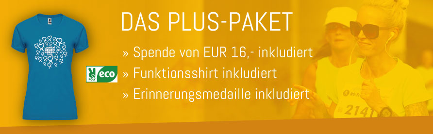 Basis+ Paket Laufen gegen Krebs